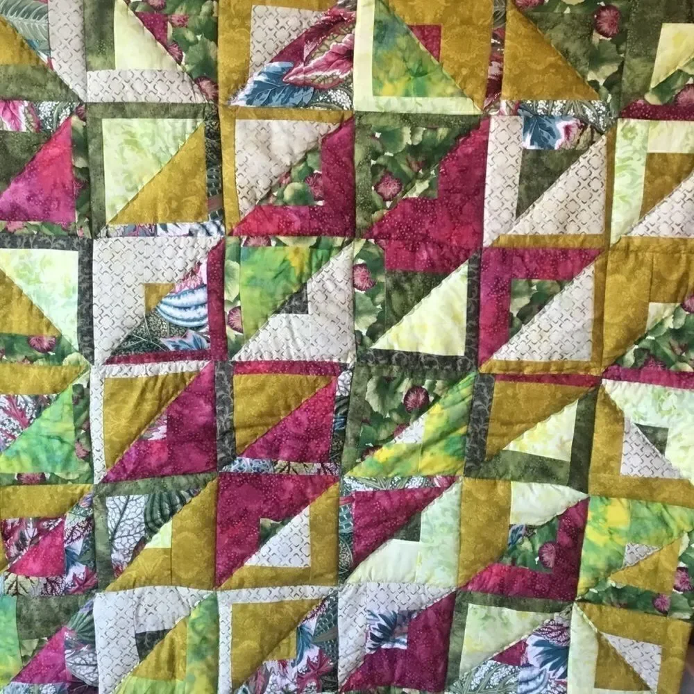 Modern Hand Crafted Quilt